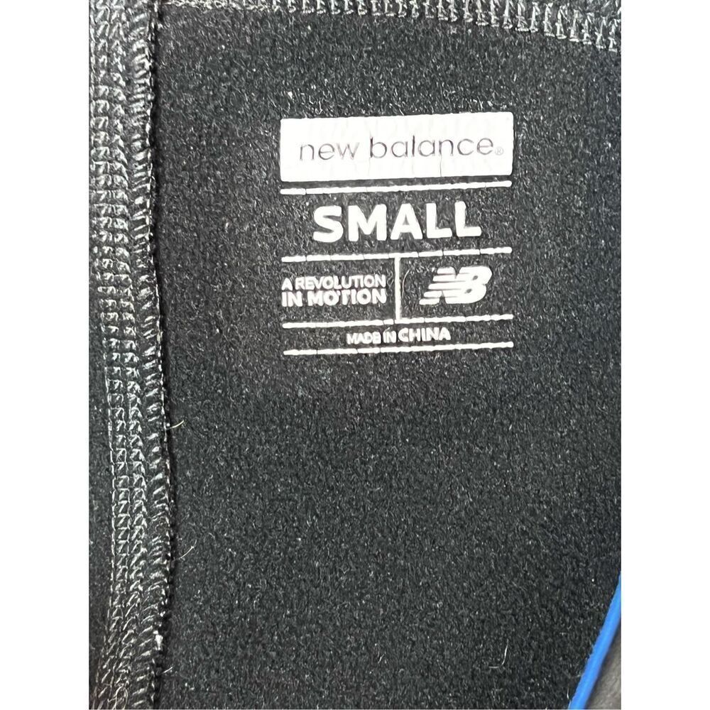 New Balance Performance Black Side Stripe Pull On Pant Athleticwear‎ sz Small - Picture 3 of 11